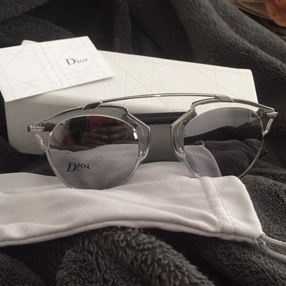 Dior So Real Silver Sunglasses - Picture 3 of 6
